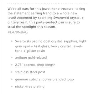 Chloe + Isabel Jewelry - All That Glitters Statement Earrings Chloe + Isabel Jewelry - All That Glitters Statement Earrings